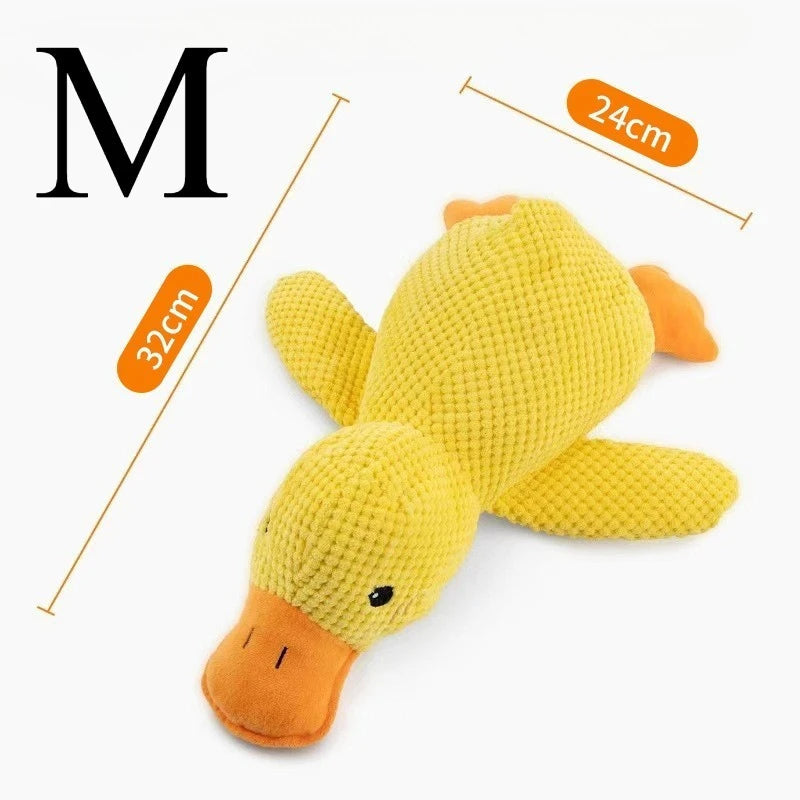 Canard jouet chien – Peluche canard sonore S, M et L Mixly 