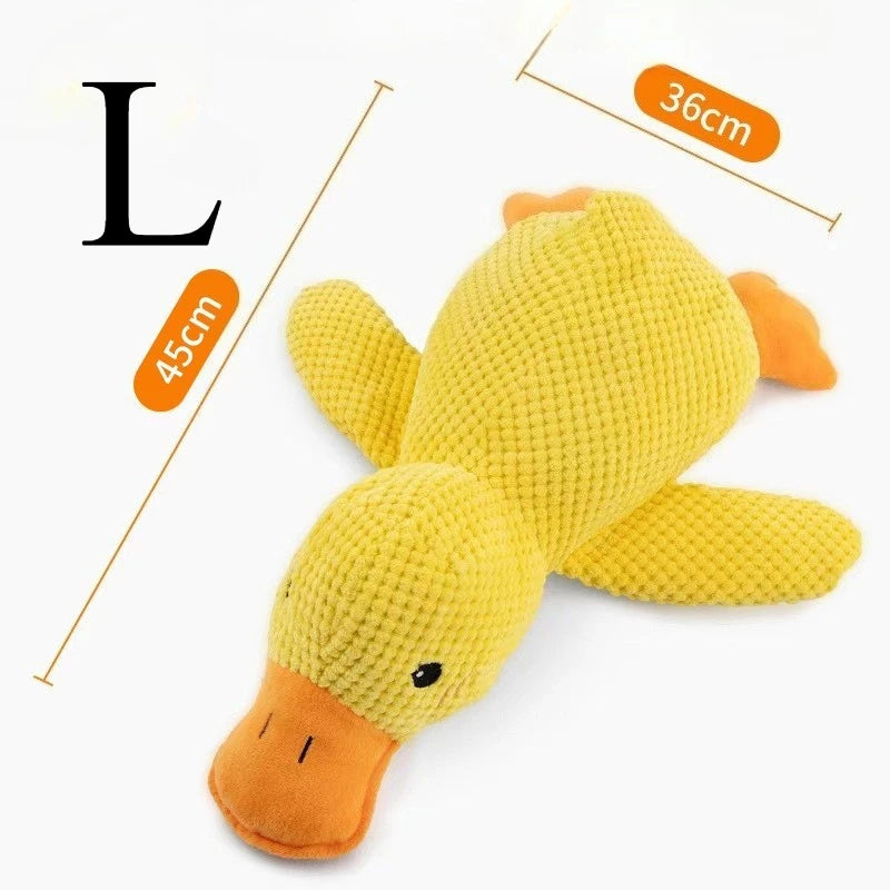 Canard jouet chien – Peluche canard sonore S, M et L Mixly 